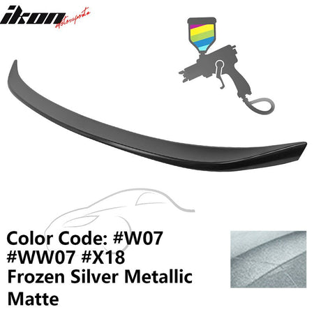 2019 - 2025 BMW G20 G80 M3 M Performance Trunk Spoiler ABSW07 Frozen Silver Metallic MatteIkon Motorsports