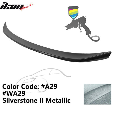2019 - 2025 BMW G20 G80 M3 M Performance Trunk Spoiler ABSA29 Silverstone II MetallicIkon Motorsports