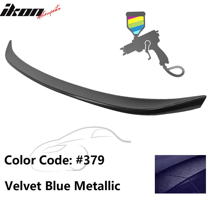 2019 - 2025 BMW G20 G80 M3 M Performance Trunk Spoiler ABS379 Velvet Blue MetallicIkon Motorsports