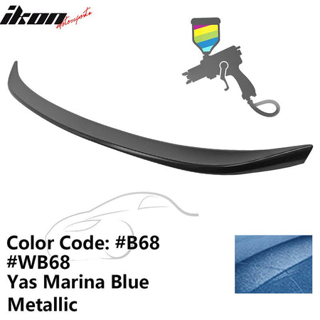 2019 - 2025 BMW G20 G80 M3 M Performance Trunk Spoiler ABSB68 Yas Marina Blue MetallicIkon Motorsports