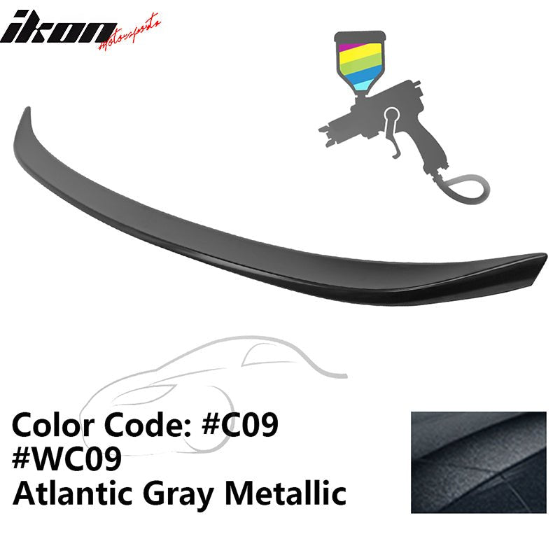 2019 - 2025 BMW G20 G80 M3 M Performance Trunk Spoiler ABSC09 Atlantic Gray MetallicIkon Motorsports
