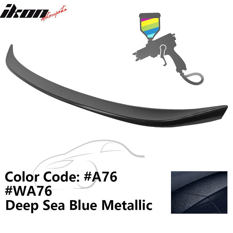 2019 - 2025 BMW G20 G80 M3 M Performance Trunk Spoiler ABSA76 Deep Sea Blue MetallicIkon Motorsports