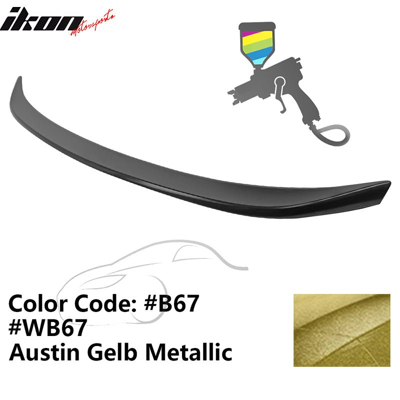 2019 - 2025 BMW G20 G80 M3 M Performance Trunk Spoiler ABSB67 Austin Gelb MetallicIkon Motorsports