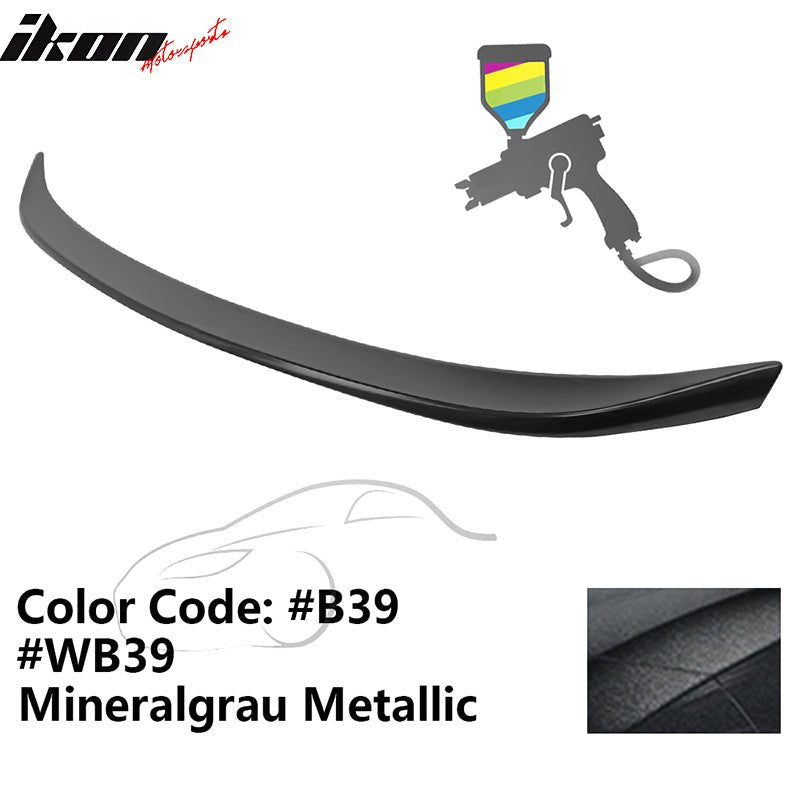 2019 - 2025 BMW G20 G80 M3 M Performance Trunk Spoiler ABSB39 Mineralgrau MetallicIkon Motorsports