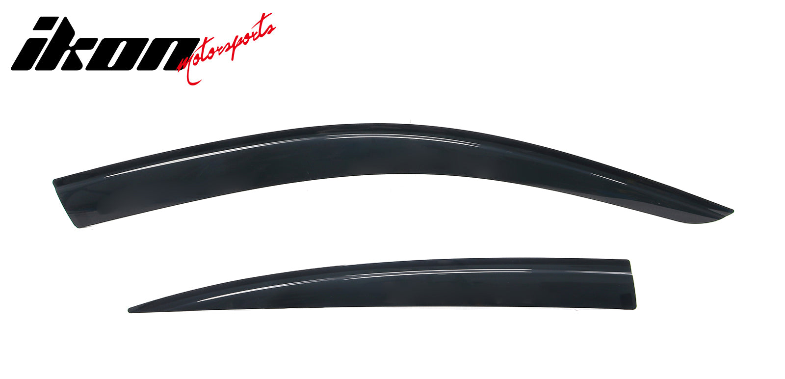 Fits 19-26 BMW G20 3 Series Sedan Low Profile Style Tape-On Window Visors Guards