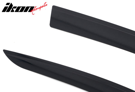 Fits 19-26 BMW G20 3 Series Sedan Low Profile Style Tape-On Window Visors Guards