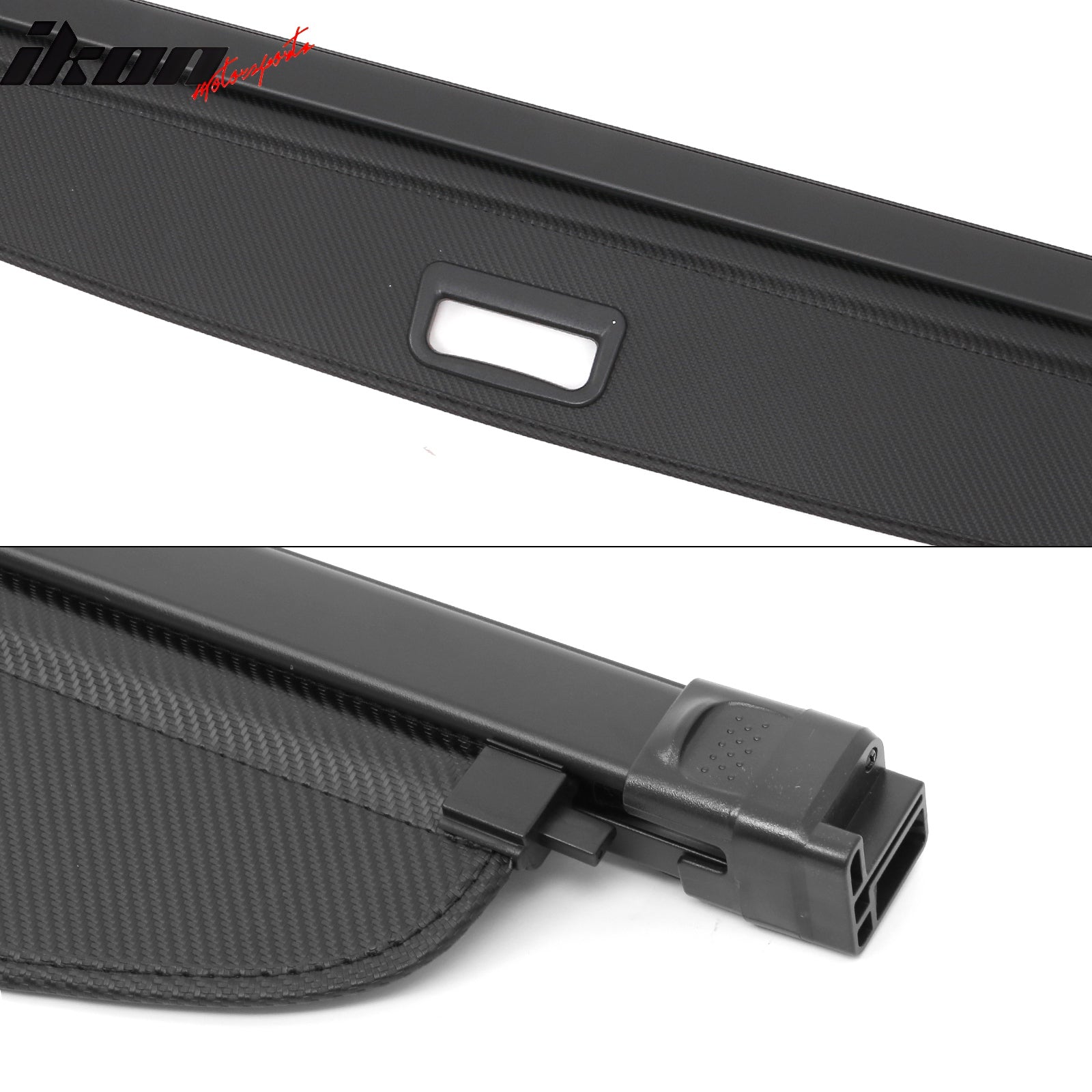 Fits 19-26 BMW X5 G05 & X5M F95 Carbon Fiber Print Retractable