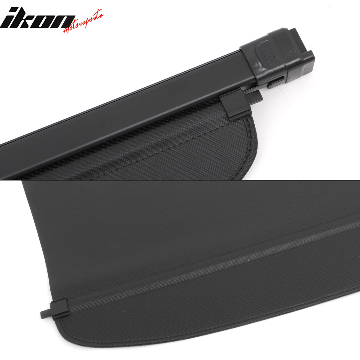 Fits 19-26 BMW X5 G05 & X5M F95 Carbon Fiber Print Retractable Rear Cargo Cover