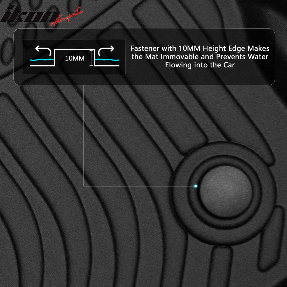 Fits 19-25 BMW X5 G05 X5M F95 5 Passengers 3D Floor Mat All Season Carpets - TPE