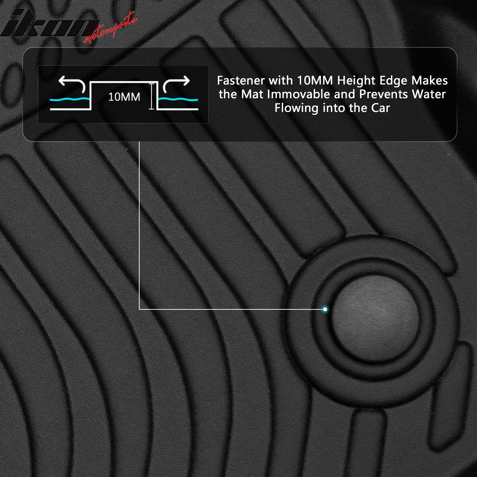 Fits 19-25 BMW X5 G05 X5M F95 5 Passengers 3D Floor Mat All Season Carpets - TPE