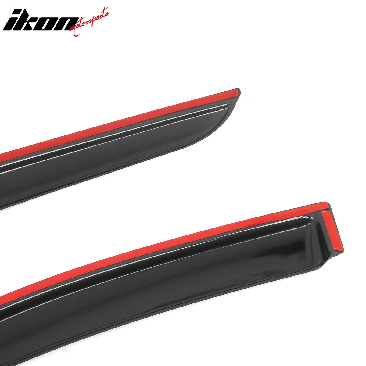 2019 - 2025 Cadillac XT4 4PCS Tape on Window Visors Vent Rain Sun GuardsIkon Motorsports