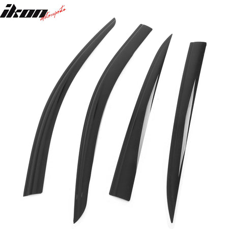 2019 - 2025 Cadillac XT4 Low Profile Style Tape on Window Visors GuardsIkon Motorsports