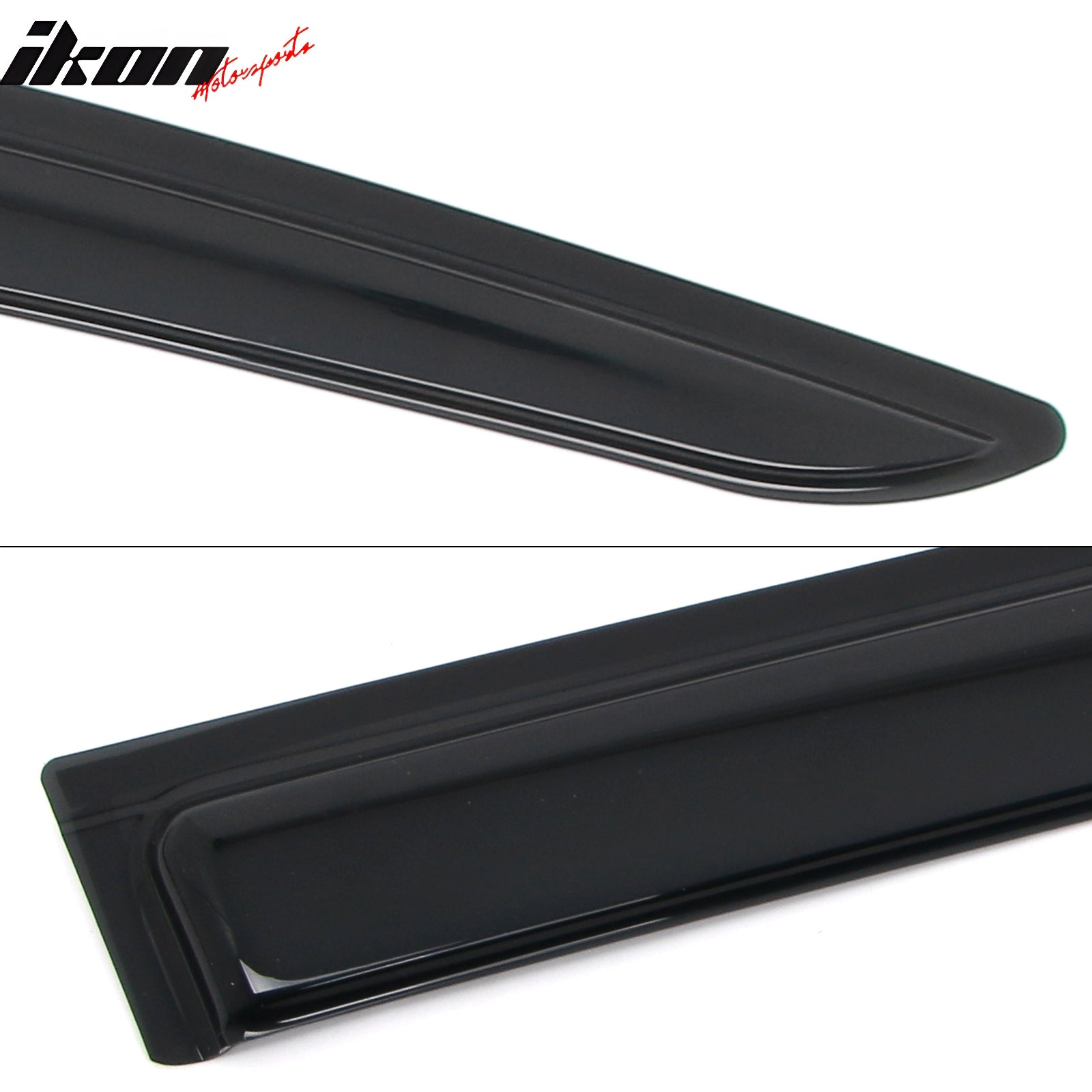 Fits 19-25 Chevy Blazer Window Visors Vent Rain Sun Guards Deflectors Tape-On