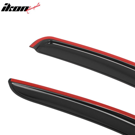 Fits 19-26 Chevy Silverado & GMC Sierra 1500 Standard Cab Tape on Window Visors