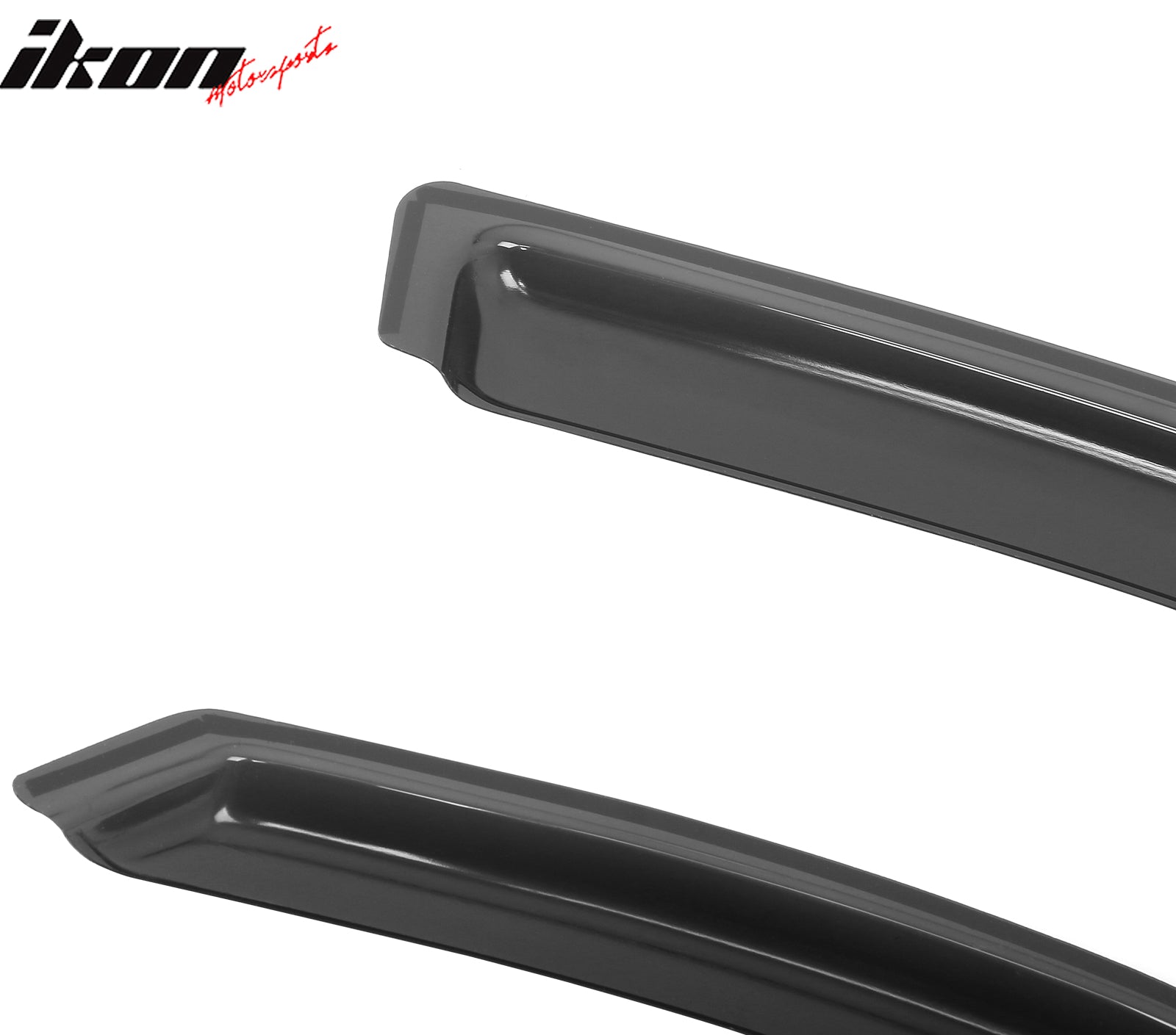 Fits 19-25 Silverado Sierra 1500 2500 3500 HD Crew Cab Window Visors In-Channel