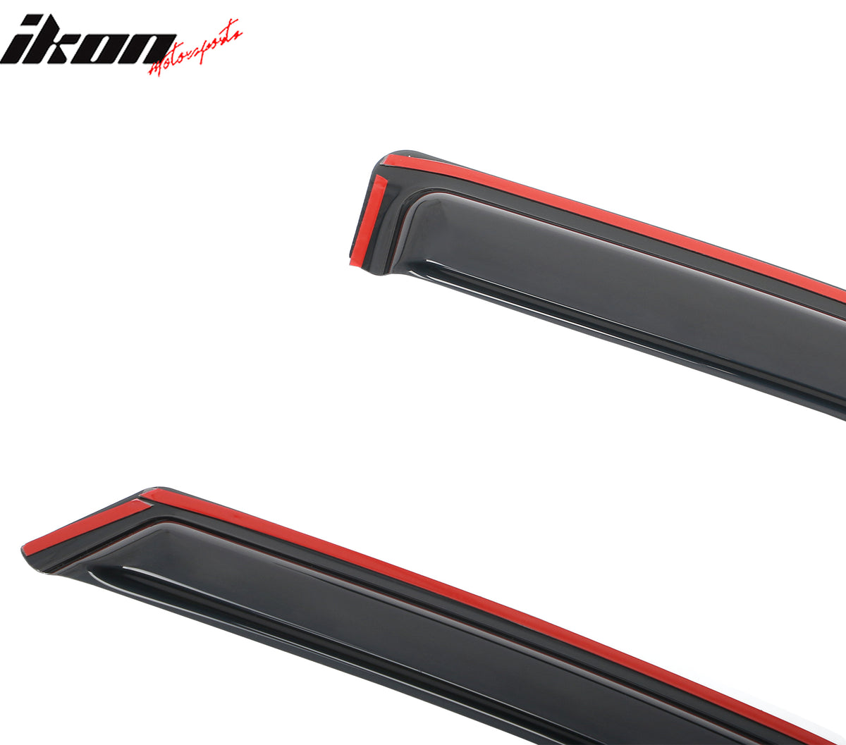 Fits 19-25 Silverado Sierra 1500 2500 3500 Extended Cab Window Visors In-Channel