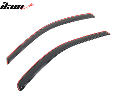 Fits 19-25 Silverado Sierra 1500 2500 3500 Standard Cab Window Visors In-Channel