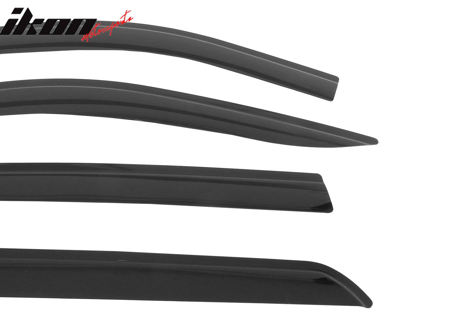 Fits 19-26 Chevy Silverado & GMC Sierra Crew Cab Low Profile Style Window Visors