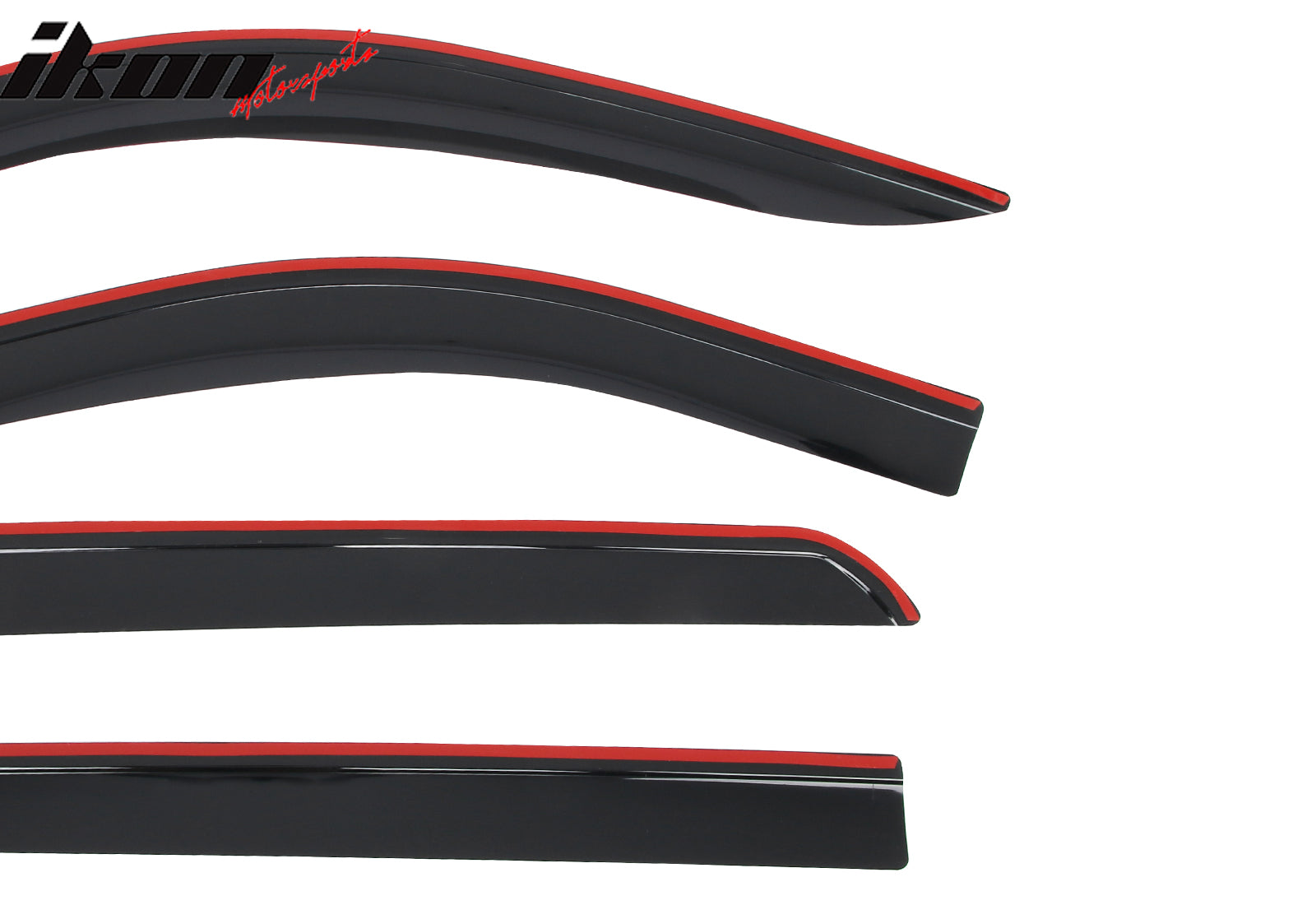 Fits 19-26 Chevy Silverado & GMC Sierra Crew Cab Low Profile Style Window Visors