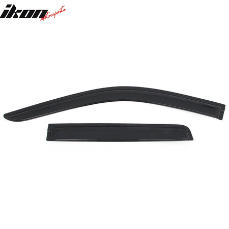 2019 - 2025 Chevy Silverado & GMC Sierra 1500 Extended Cab Window VisorsIkon Motorsports