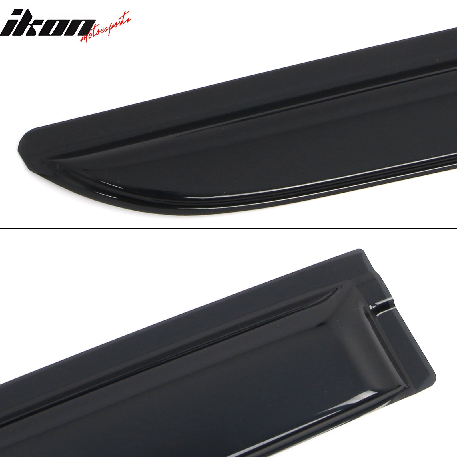 2019 - 2025 Chevy Silverado & GMC Sierra 1500 Extended Cab Window VisorsIkon Motorsports