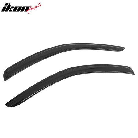 2019 - 2025 Chevy Silverado & GMC Sierra 1500 Standard Cab Window VisorsIkon Motorsports