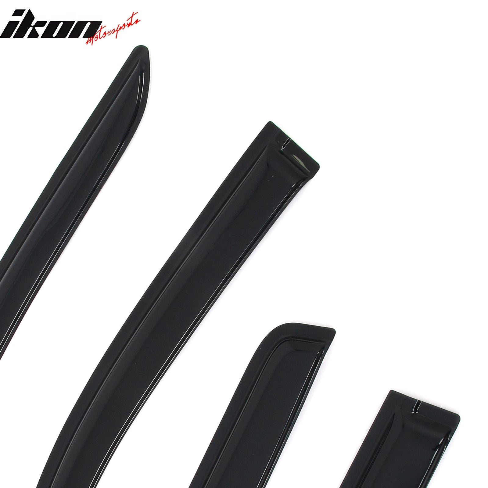 Fits 19-26 Chevy Silverado & GMC Sierra 1500 Extended Cab Tape on Window Visors