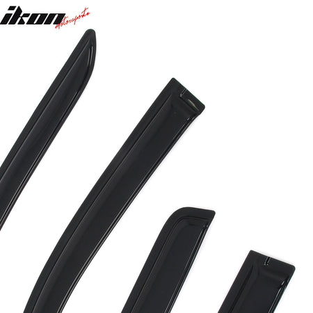 Fits 19-26 Chevy Silverado & GMC Sierra 1500 Extended Cab Tape on Window Visors