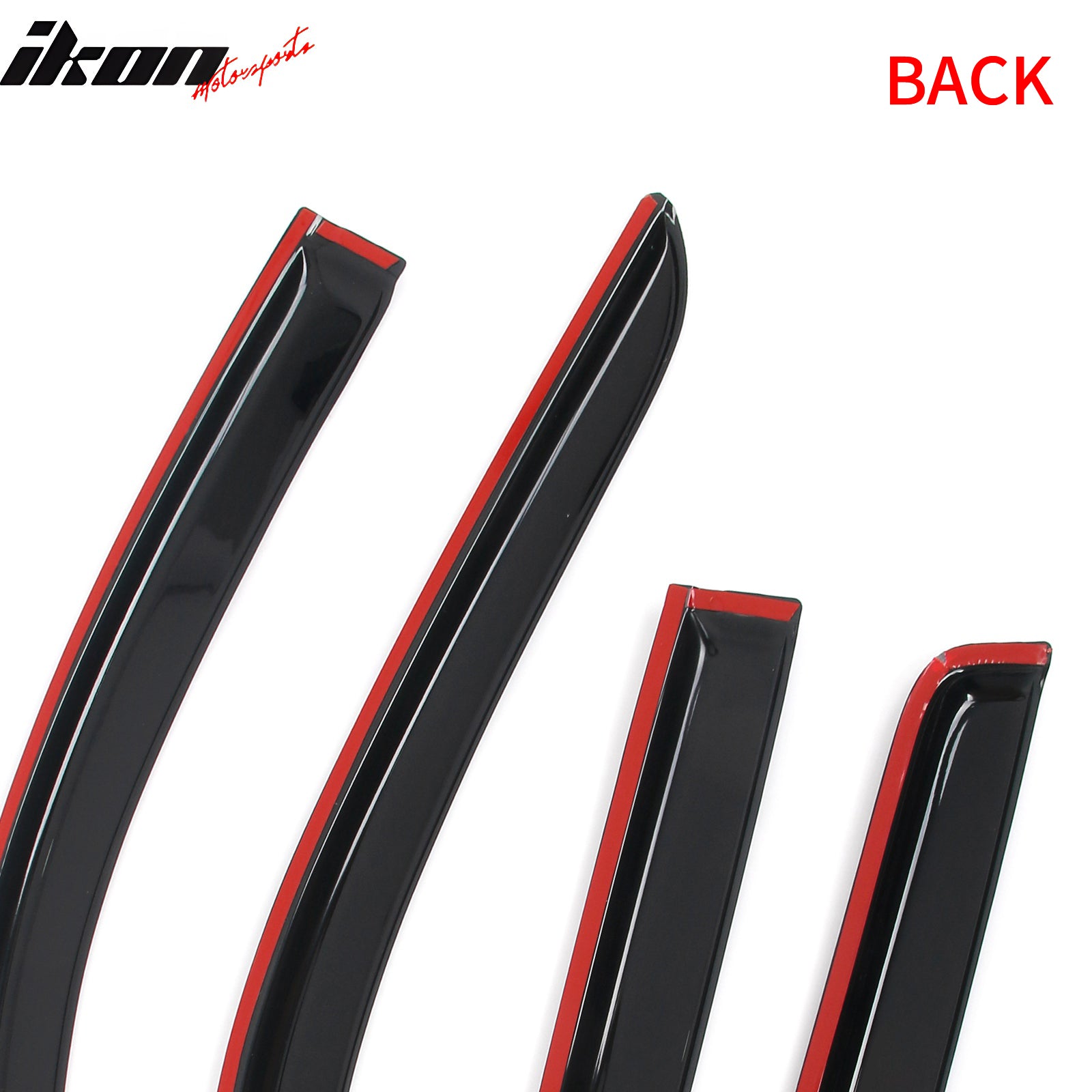 Fits 19-26 Chevy Silverado & GMC Sierra 1500 Extended Cab Tape on Window Visors