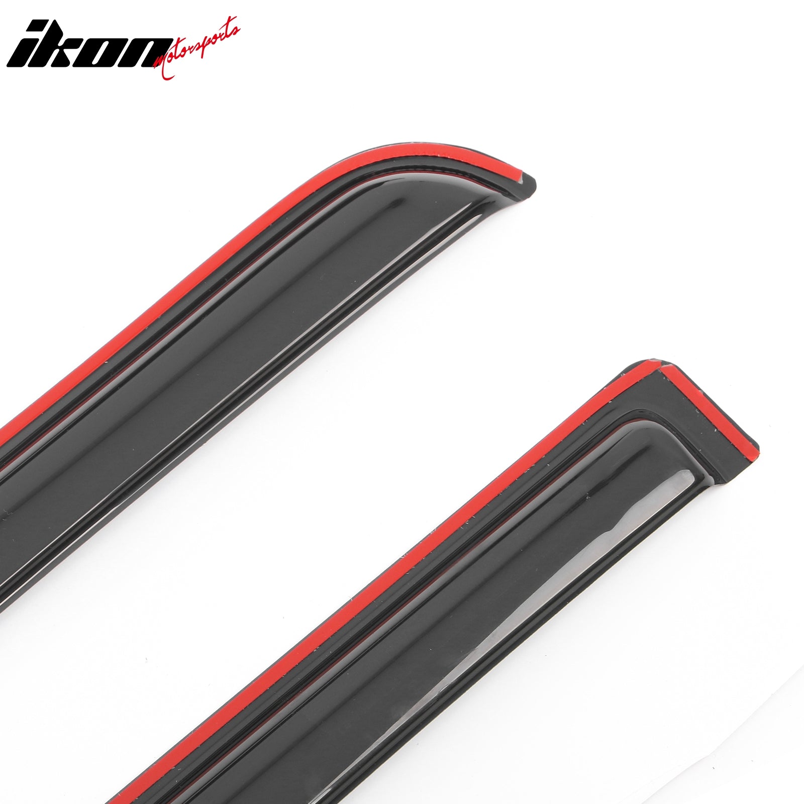 Fits 19-25 Dodge Ram 1500 Crew Cab In Channel Window Visors Sun Rain Guard Vent