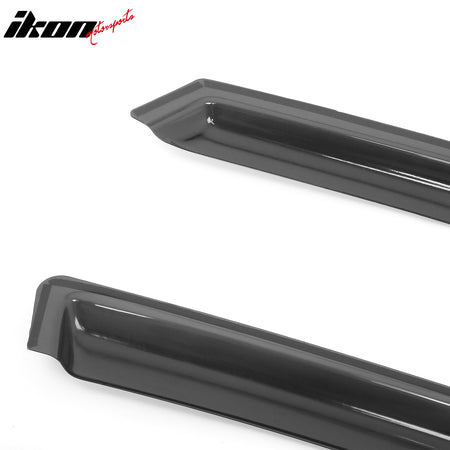 Fits 19-25 Dodge Ram 1500 Crew Cab In Channel Window Visors Sun Rain Guard Vent