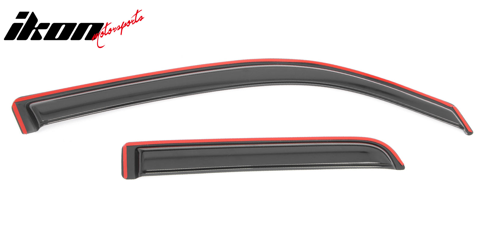 Fits 19-25 Dodge Ram 1500 Quad Cab In Channel Window Visors Wind Rain Guard Vent