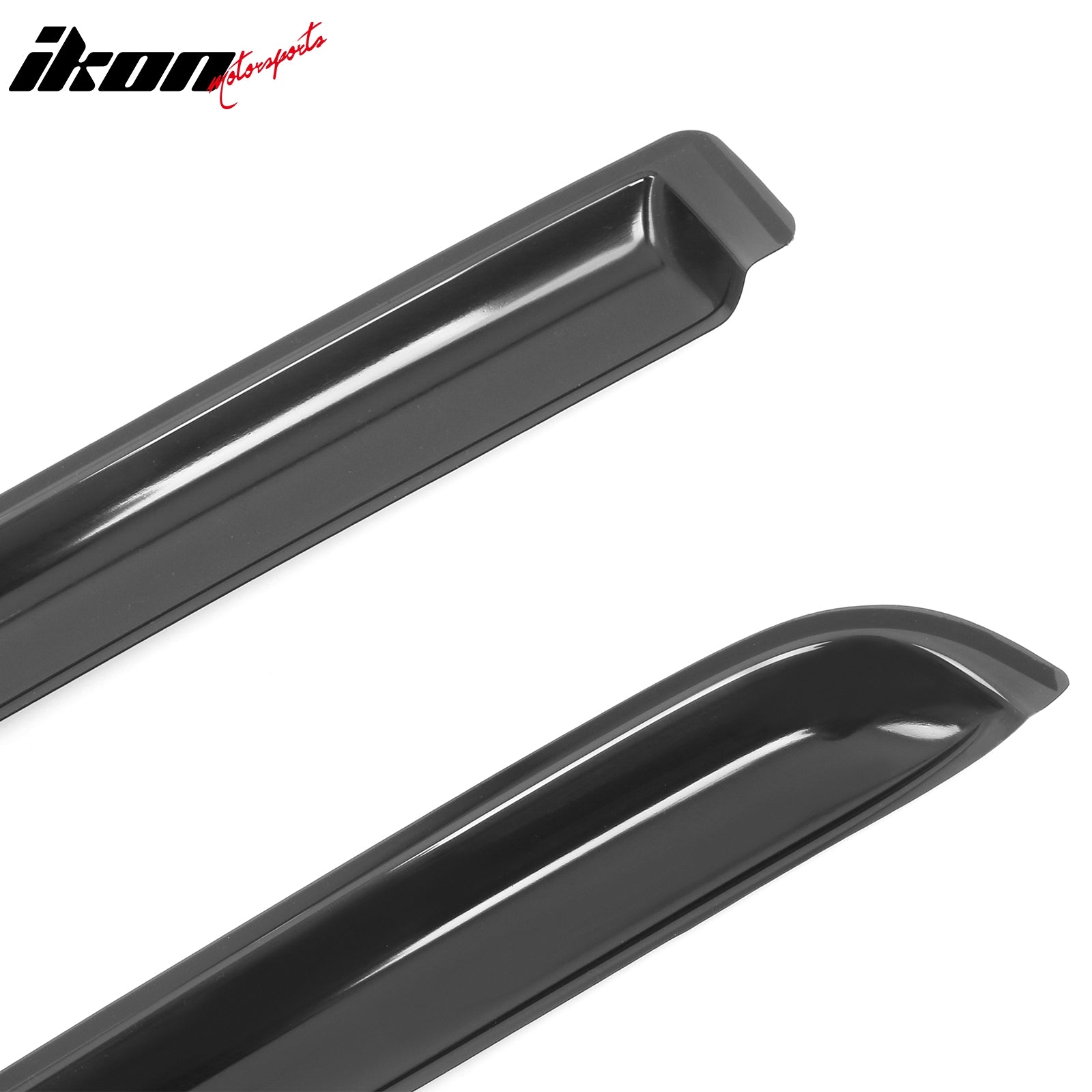 Fits 19-25 Dodge Ram 1500 Quad Cab In Channel Window Visors Wind Rain Guard Vent