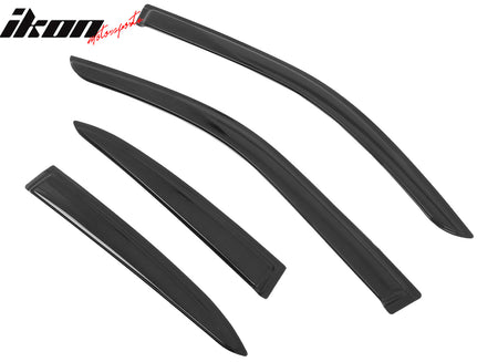 2019 - 2025 Lexus UX - Series 4PCS Tape on Window Visors Vent Rain GuardsIkon Motorsports