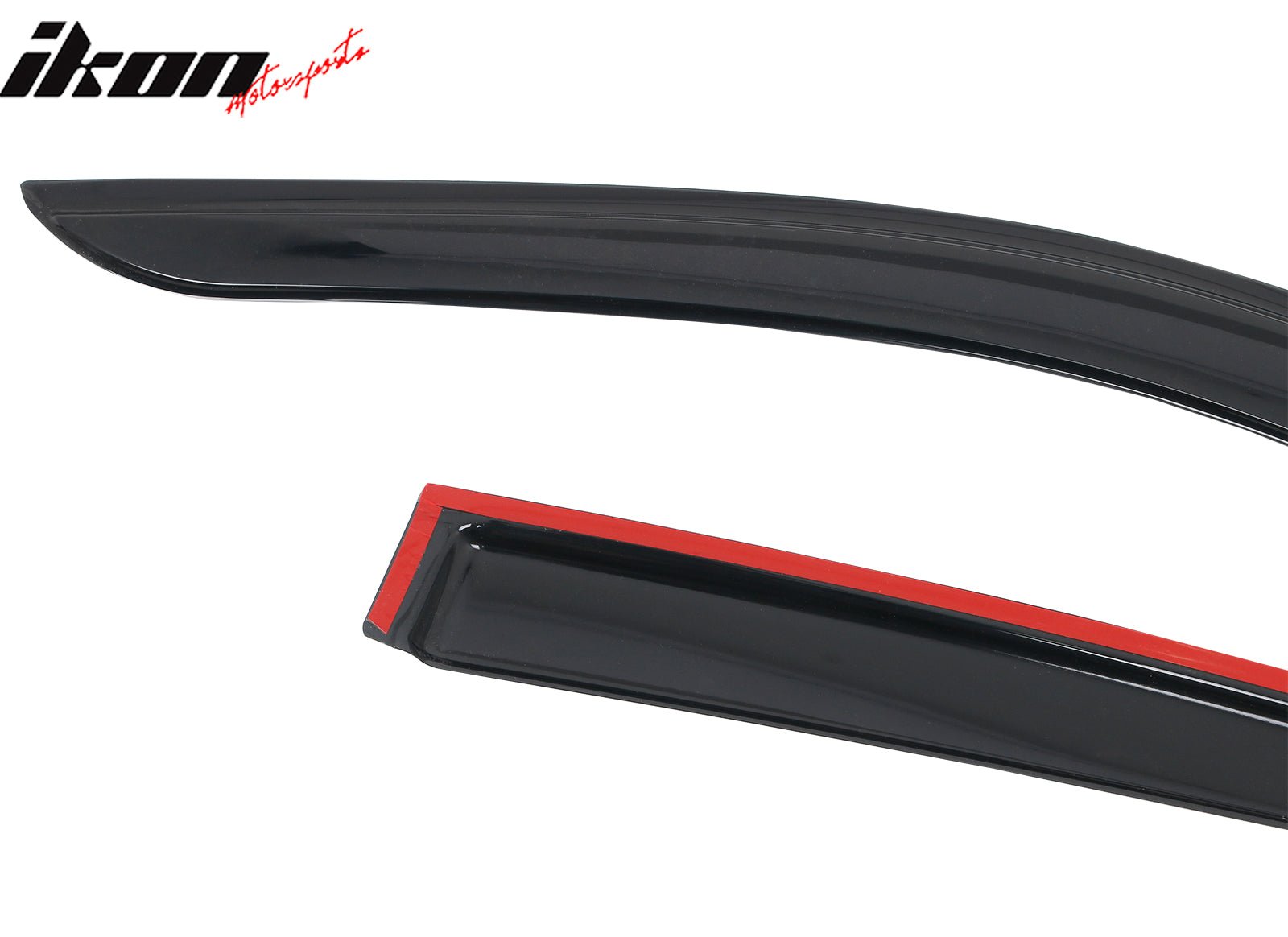 2019 - 2025 Lexus UX - Series 4PCS Tape on Window Visors Vent Rain GuardsIkon Motorsports