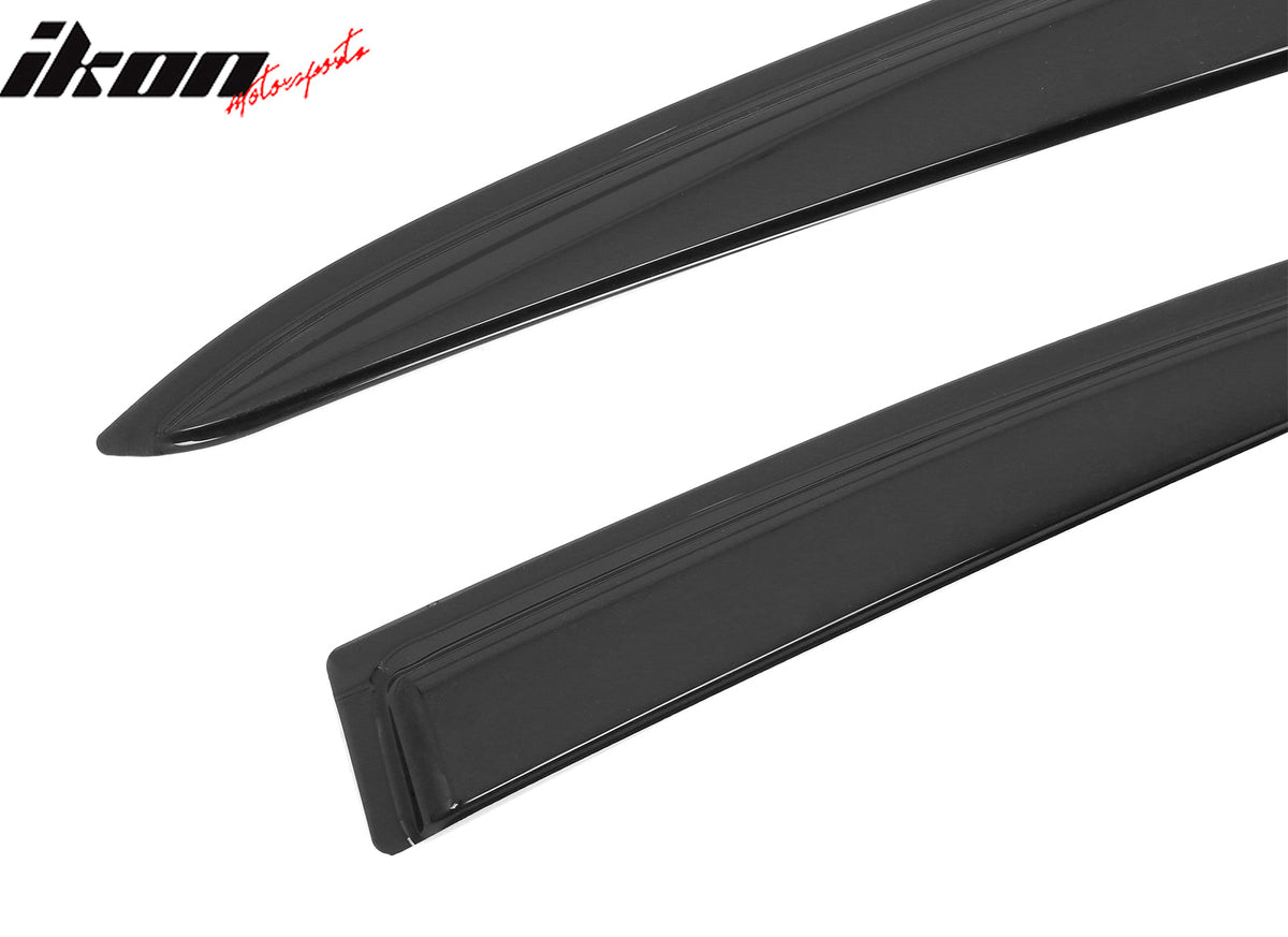 2019 - 2025 Lexus UX - Series 4PCS Tape on Window Visors Vent Rain GuardsIkon Motorsports