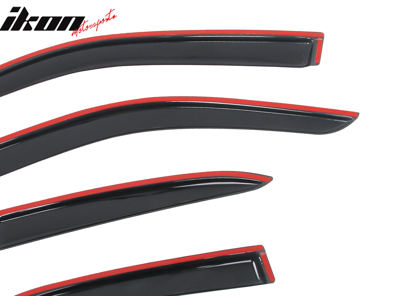 2019 - 2025 Lexus UX - Series 4PCS Tape on Window Visors Vent Rain GuardsIkon Motorsports