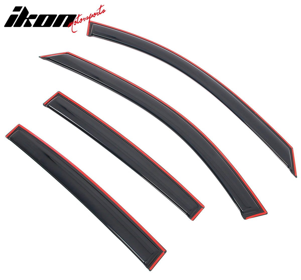 Fits 19-25 Nissan Altima Sedan Window Visors In-Channel Deflector Rain Guard Set