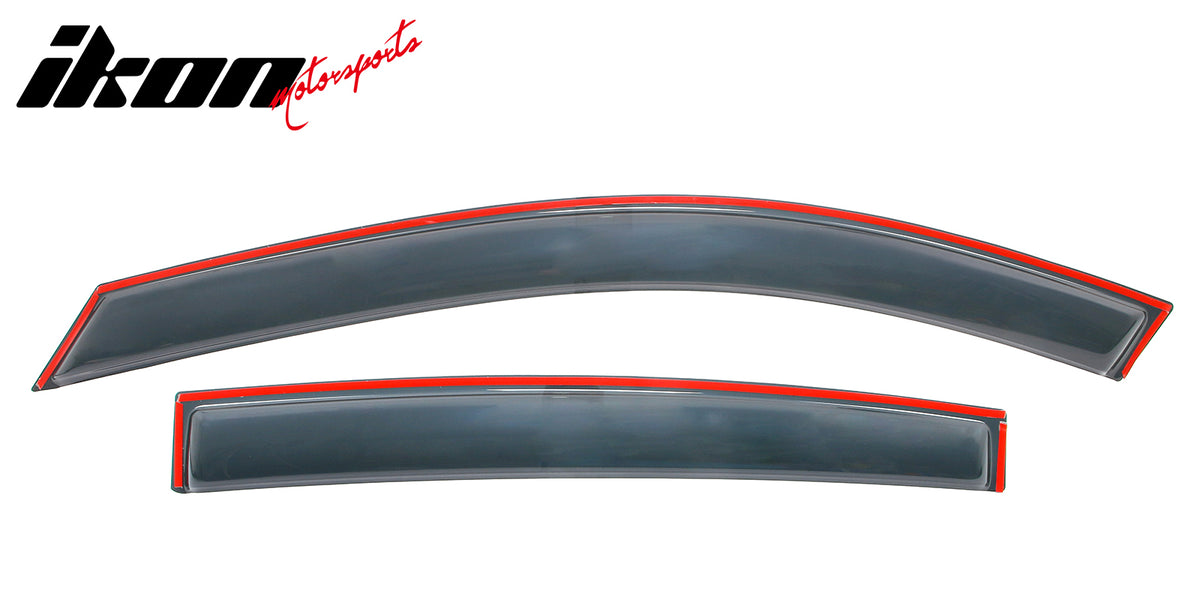 Fits 19-25 Nissan Altima Sedan Window Visors In-Channel Deflector Rain Guard Set