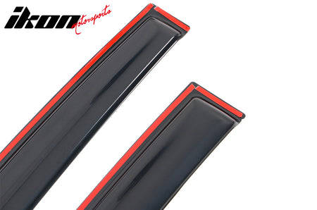 Fits 19-25 Nissan Altima Sedan Window Visors In-Channel Deflector Rain Guard Set
