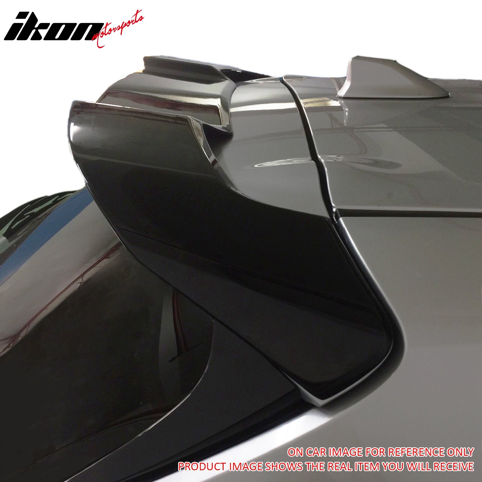 Fits 19-25 Toyota Corolla Hatchback Sport J Style Roof Spoiler Unpainted Gray