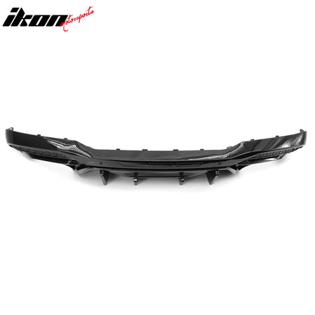 Fits 24-26 Ford Mustang V6/GT Rear Bumper Diffuser Competition Style Gloss Black