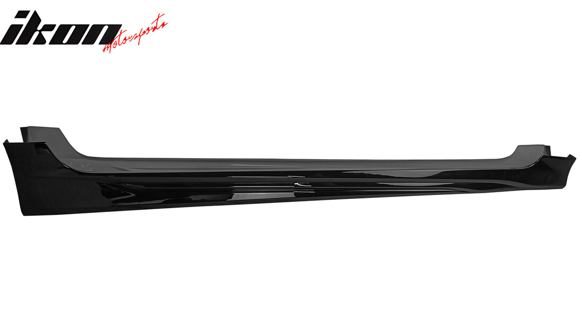 Fits 19-25 Toyota Corolla E210 Hatchback M Style Gloss Black Side Skirts Panel