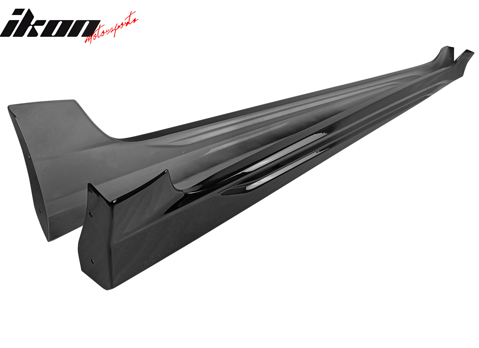 Fits 19-25 Toyota Corolla E210 Hatchback M Style Gloss Black Side Skirts Panel