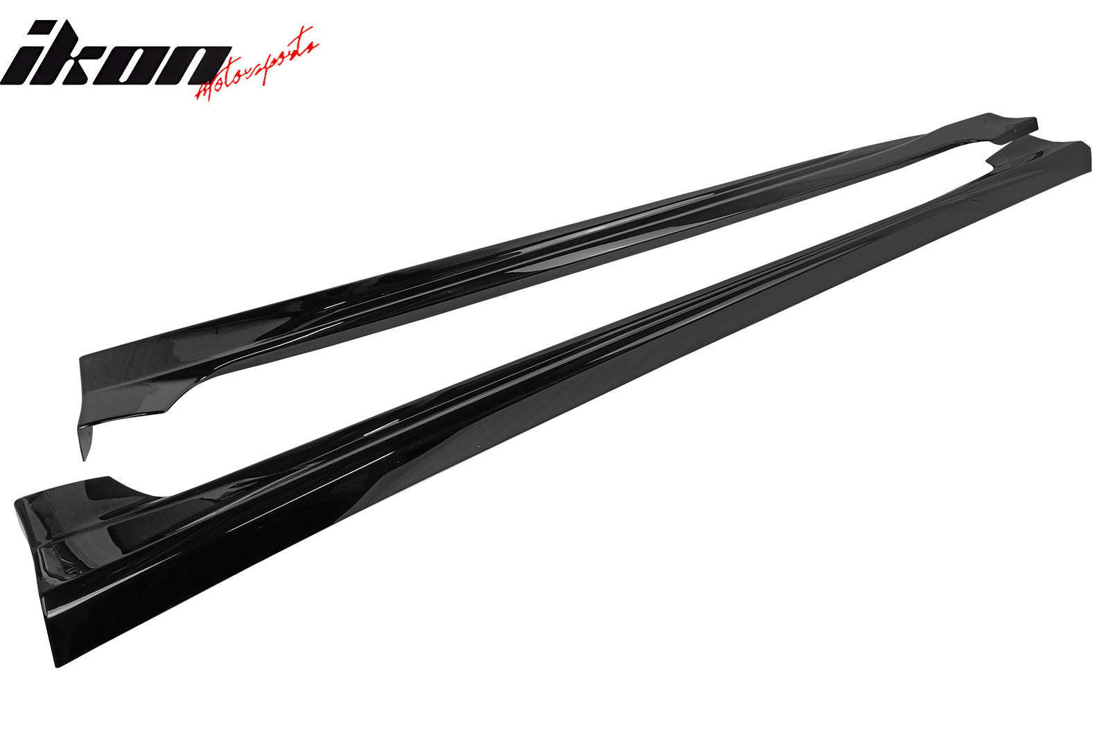 Fits 19-25 Toyota Corolla E210 Hatchback M Style Gloss Black Side Skirts Panel
