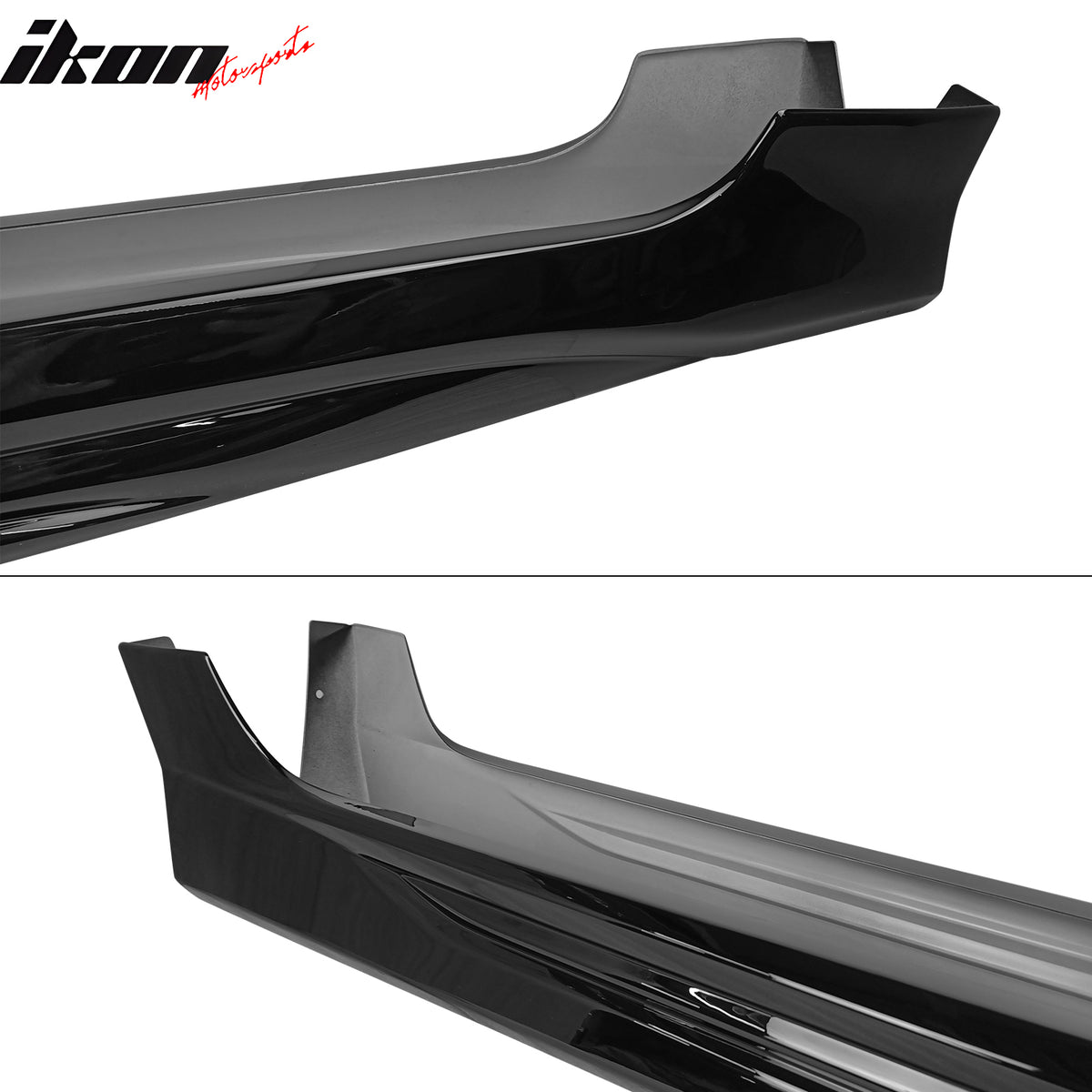 Fits 19-25 Toyota Corolla E210 Hatchback M Style Gloss Black Side Skirts Panel