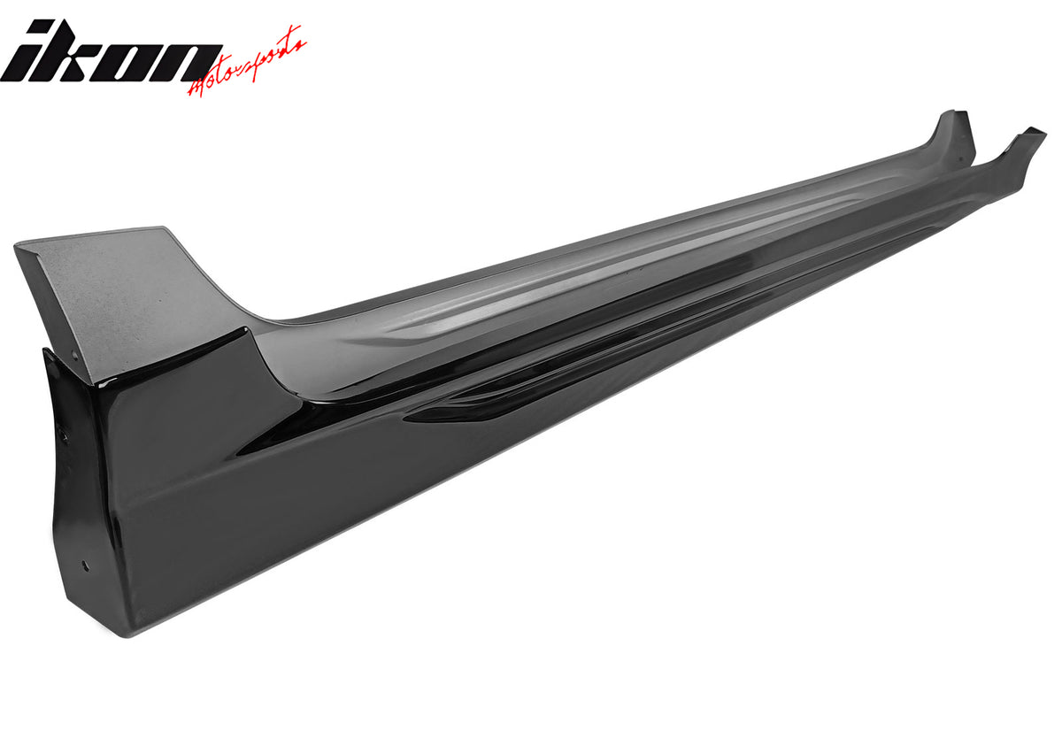 Fits 19-25 Toyota Corolla E210 Hatchback M Side Skirts Rocker Panel Matte Black