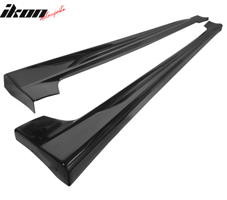 Fits 19-25 Toyota Corolla E210 Hatchback M Side Skirts Rocker Panel Matte Black