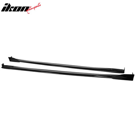 Fits 19-25 Toyota Corolla E210 Hatchback T Style Gloss Black Side Skirts Rocker