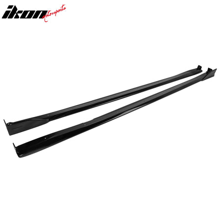 Fits 19-25 Toyota Corolla E210 Hatchback T Style Gloss Black Side Skirts Rocker